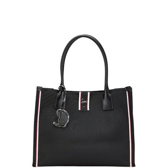Christian Louboutin Handbags - CHRISTIAN LOUBOUTIN Black Leather Tote Bag